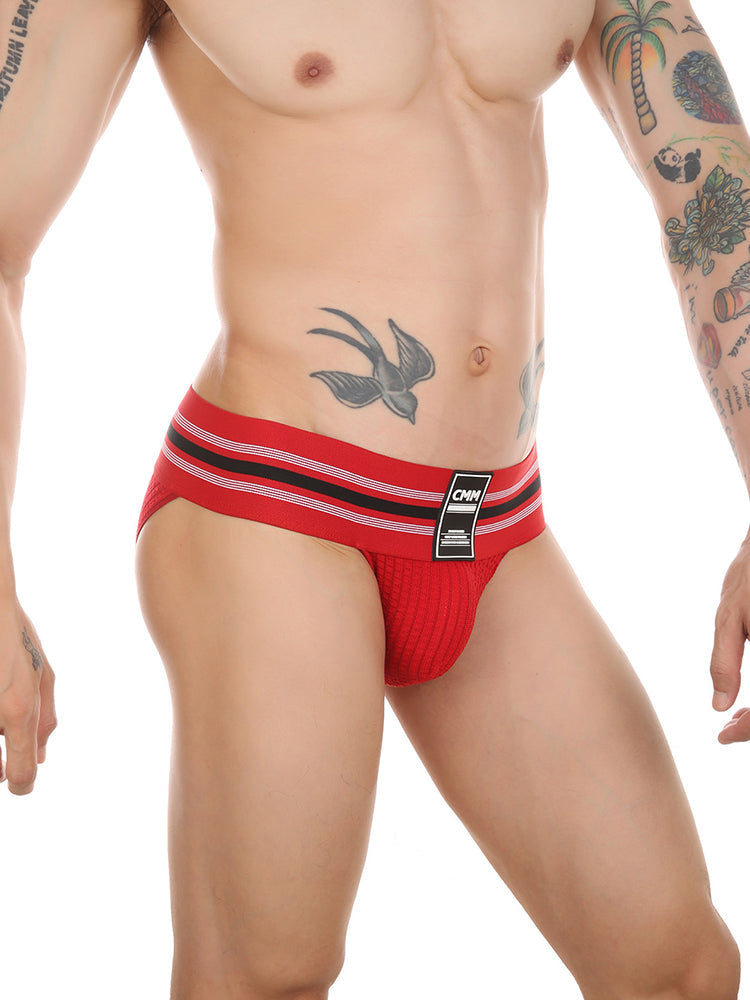 2 Pack Men's High-Stretch Rainbow Sports Comfort Bikini