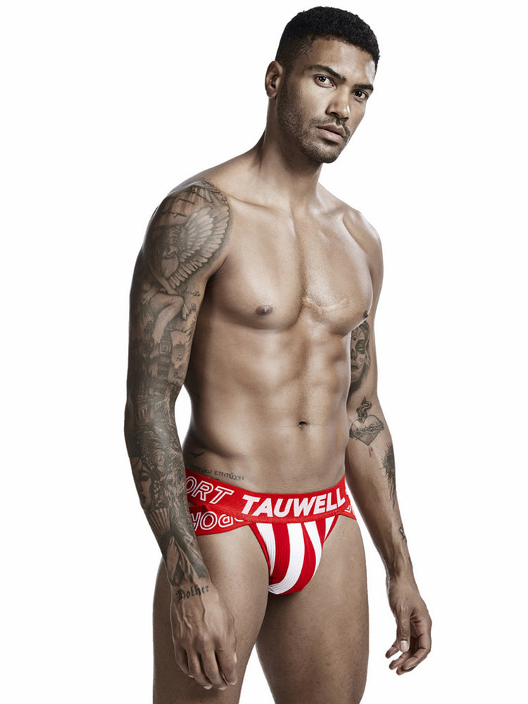 Low-rise Letter Men's Pouch Briefs