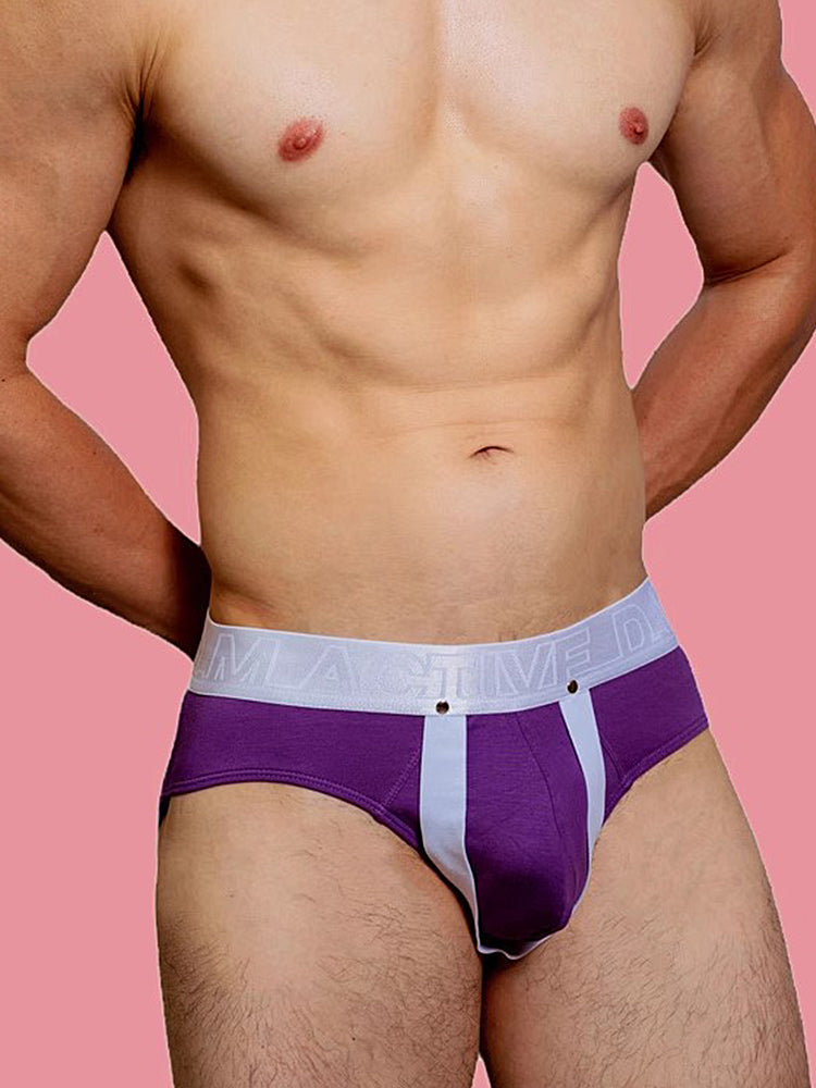 2 Pack Men's Contoured Pouch Classic Briefs