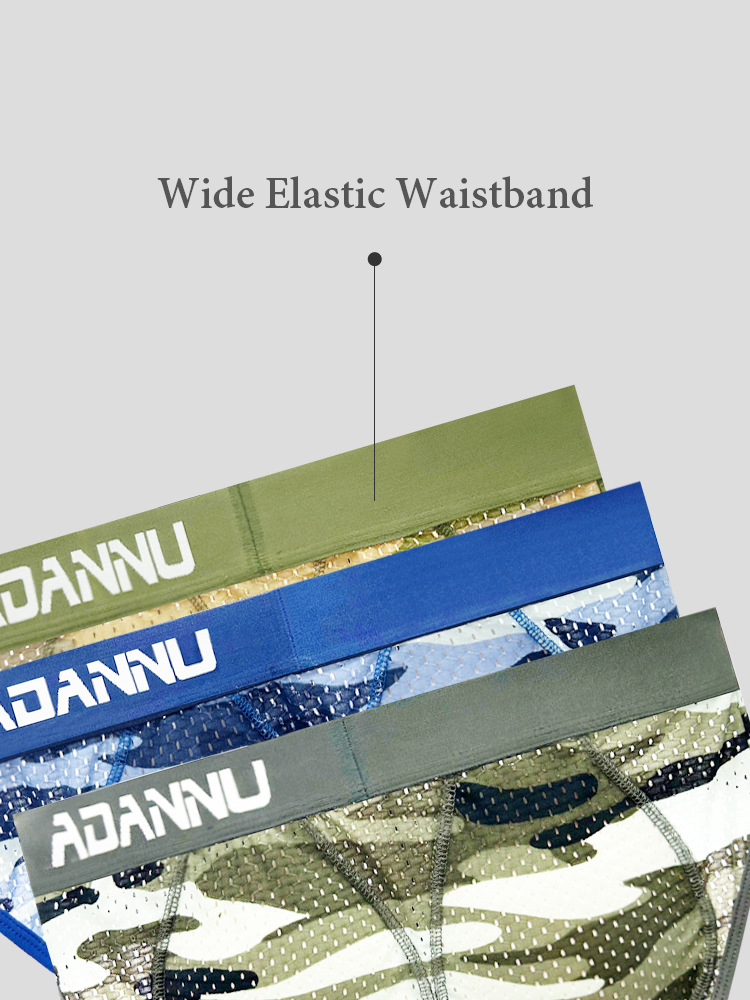 Men's Breathable Mesh Hip-lifting Briefs