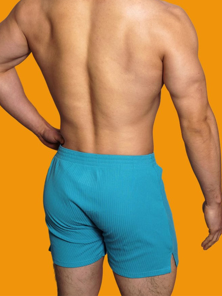 2 Pack Low-Rise Cotton Casual Solid Boxers