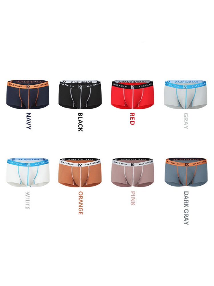 2 Pack Men's Modal Simple Skin-Friendly Trunks