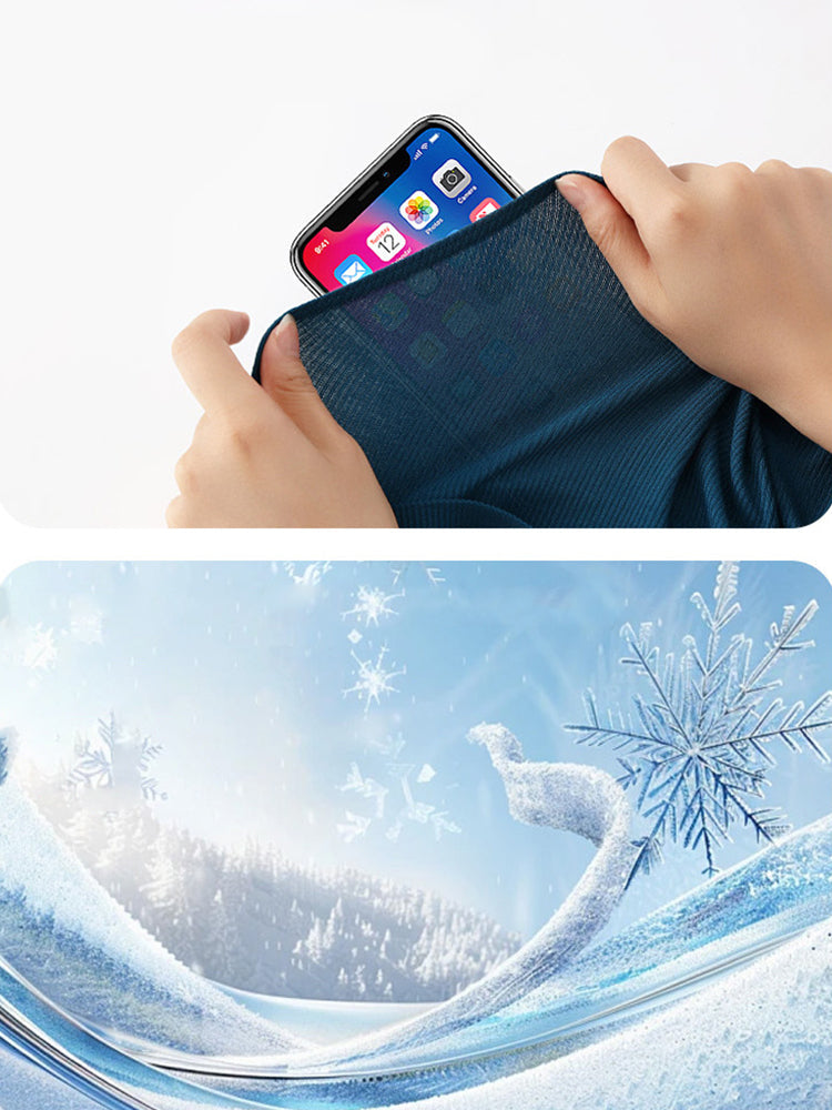 2 Pack Men's Anti-friction Sports Long Nylon Mesh Briefs