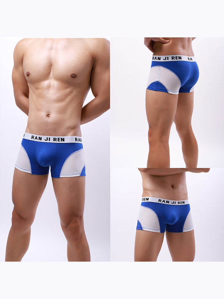 3 Pack Men's Minimalist Cool-Touch Cotton Trunks