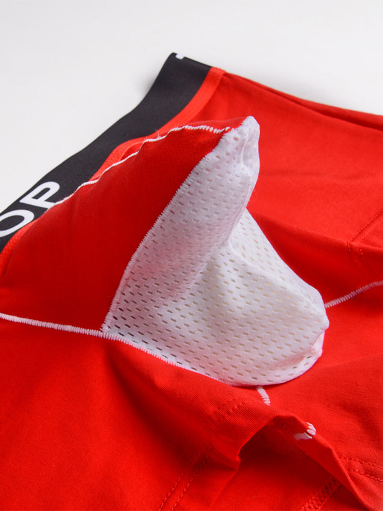 4 Pack Men's Cotton Gun Egg Separation Elephant Nose Trunks