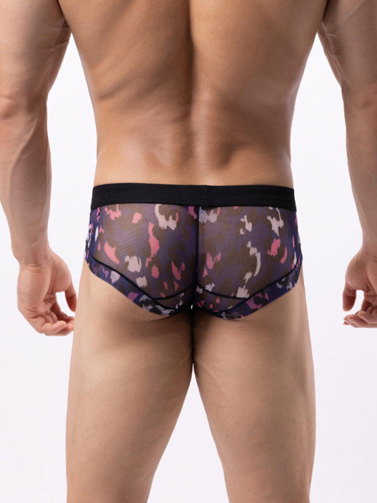 4-pack Men's Double-layer Breathable Mesh Briefs