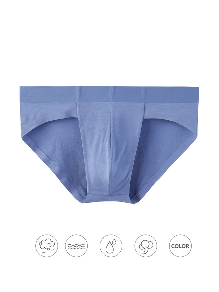 2 Pack Support Pouch Trackless Mens Brief