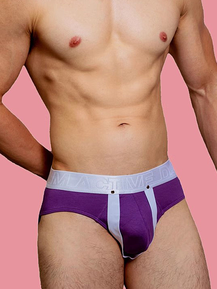 2 Pack Men's Contoured Pouch Classic Briefs