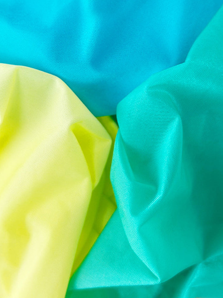 Men's Sexy Translucent Lace-up Briefs with Unfastened U-shaped Large Pouch