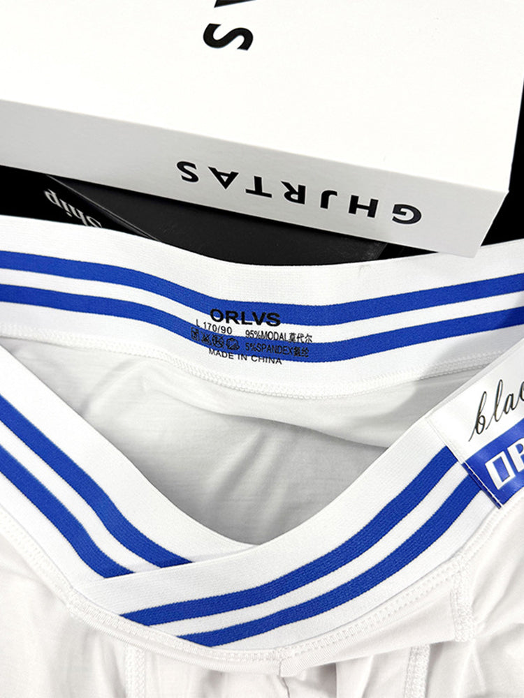 2 Pack Men's Low-Rise Sport Modal Trunks