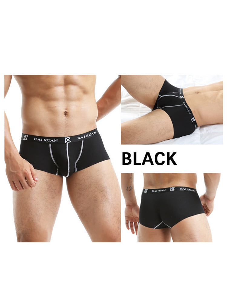 2 Pack Men's Modal Simple Skin-Friendly Trunks
