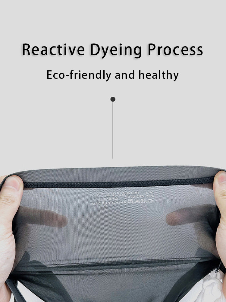 2 Pack Men's Nylon Ultra-Thin Breathable Semi-Transparent Sexy Briefs