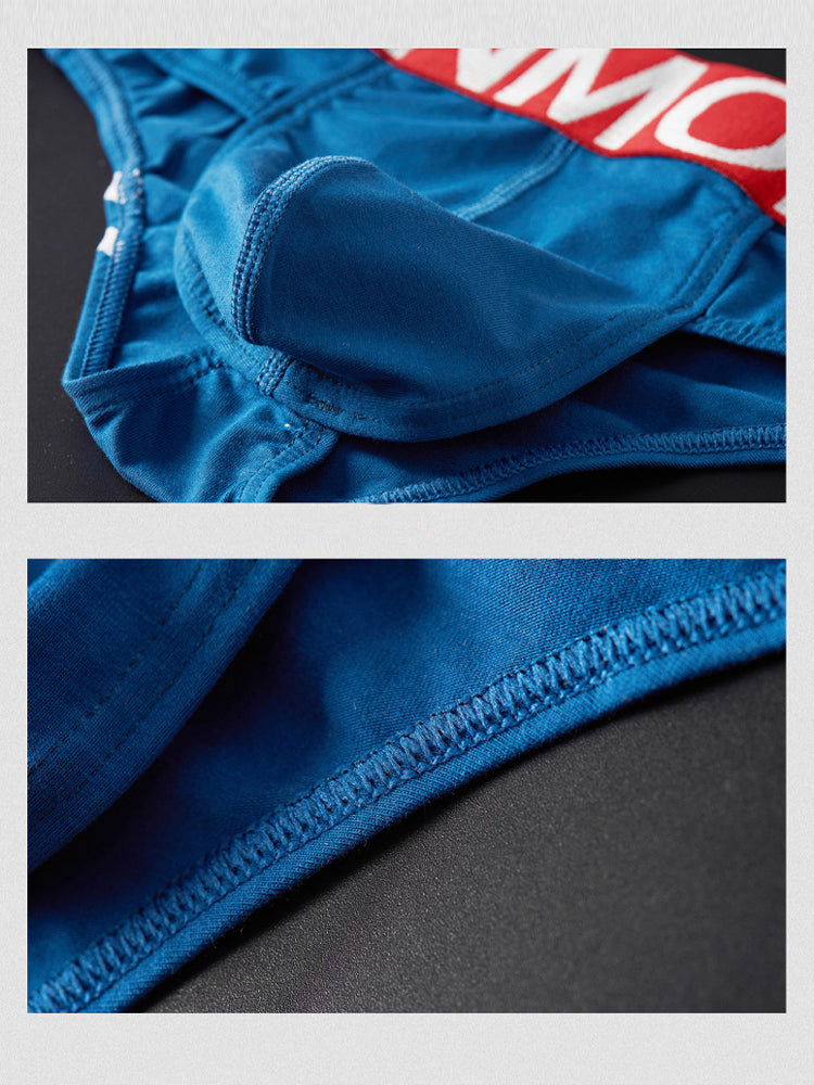 2-pack Men's Sexy Slim Fit Fashion U-convex Bikini