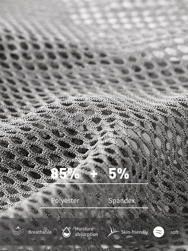 2 Pack Men's Sexy Mesh Sheer Briefs with U-Shaped Pocket