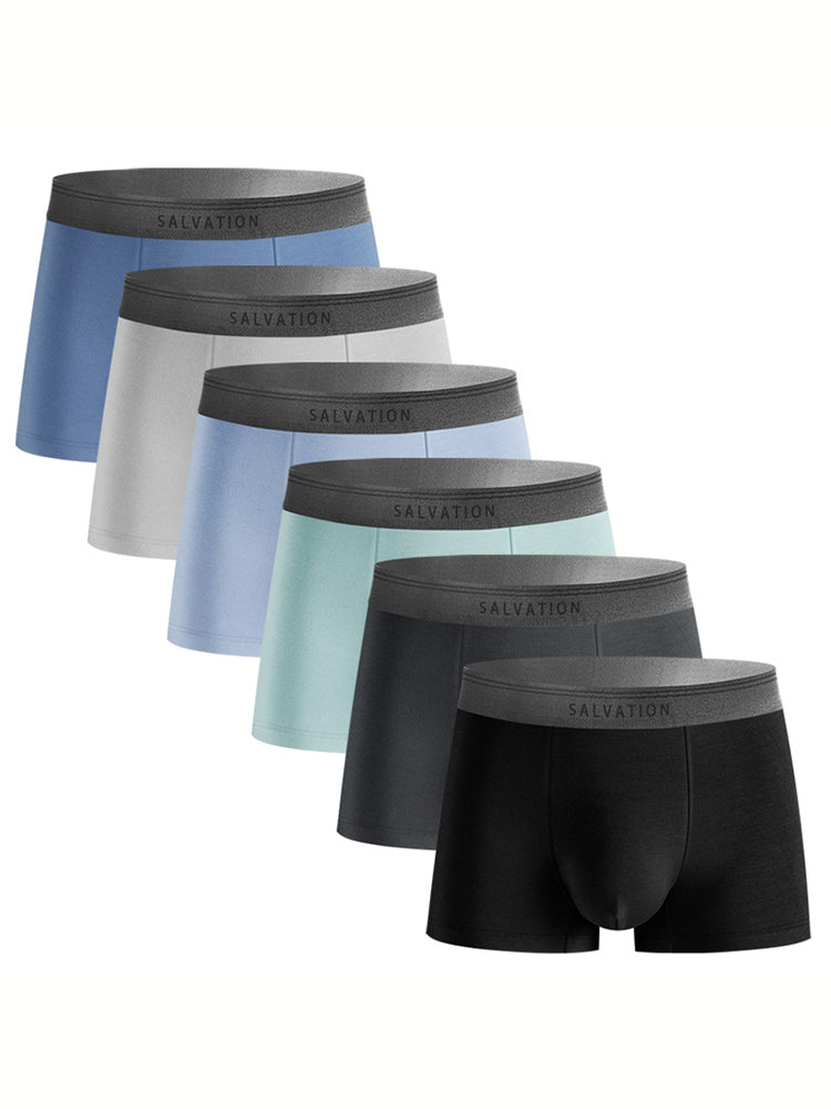 2 Pack Men's Anti-Bacterial Modal Trunks