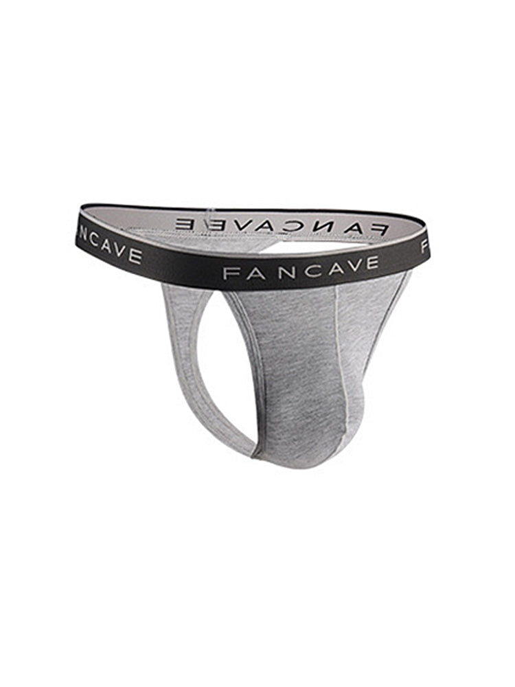 3 Pack Men's Modal U-Pouch Mid-Rise Thongs