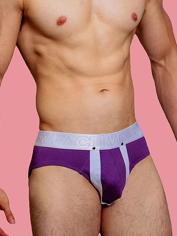 2 Pack Men's Contoured Pouch Classic Briefs