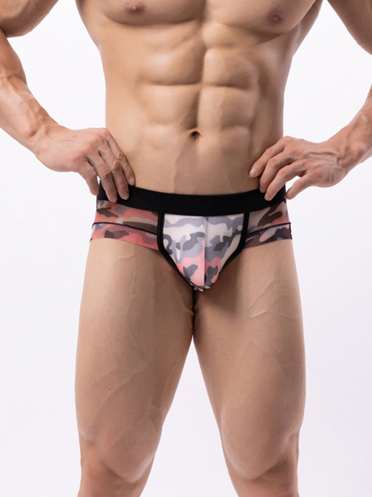 4-pack Men's Double-layer Breathable Mesh Briefs