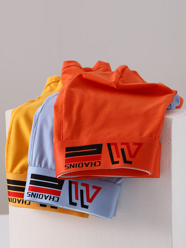 Breathable Cotton Fabric Trunks for Men