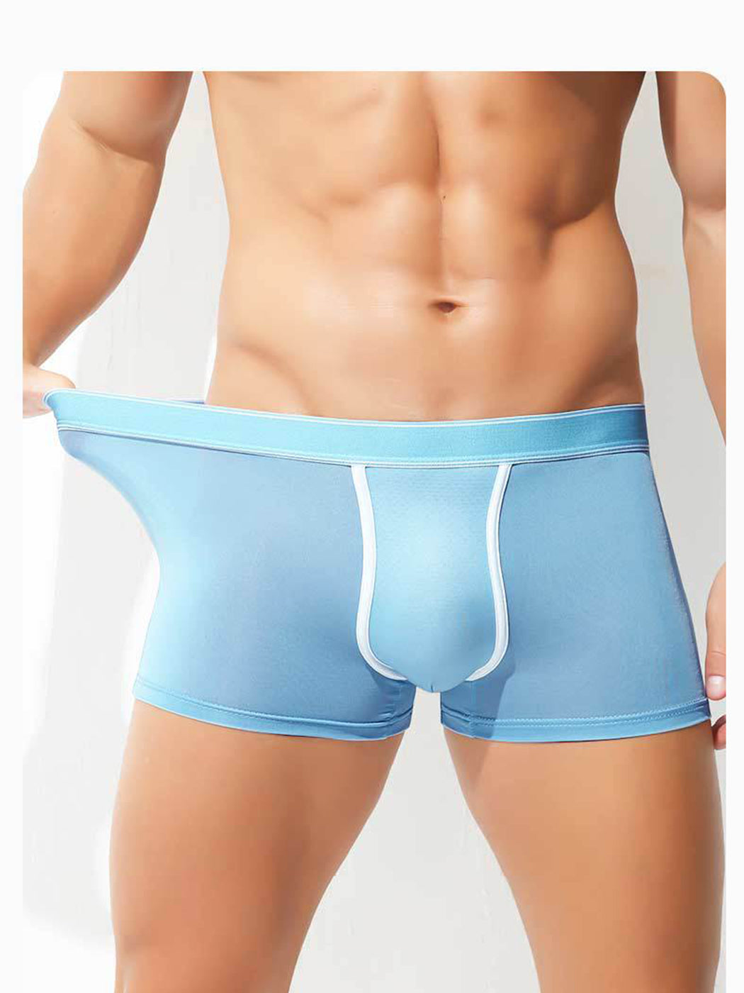 3 Pack Men's Breathable Micro Thin Trunks