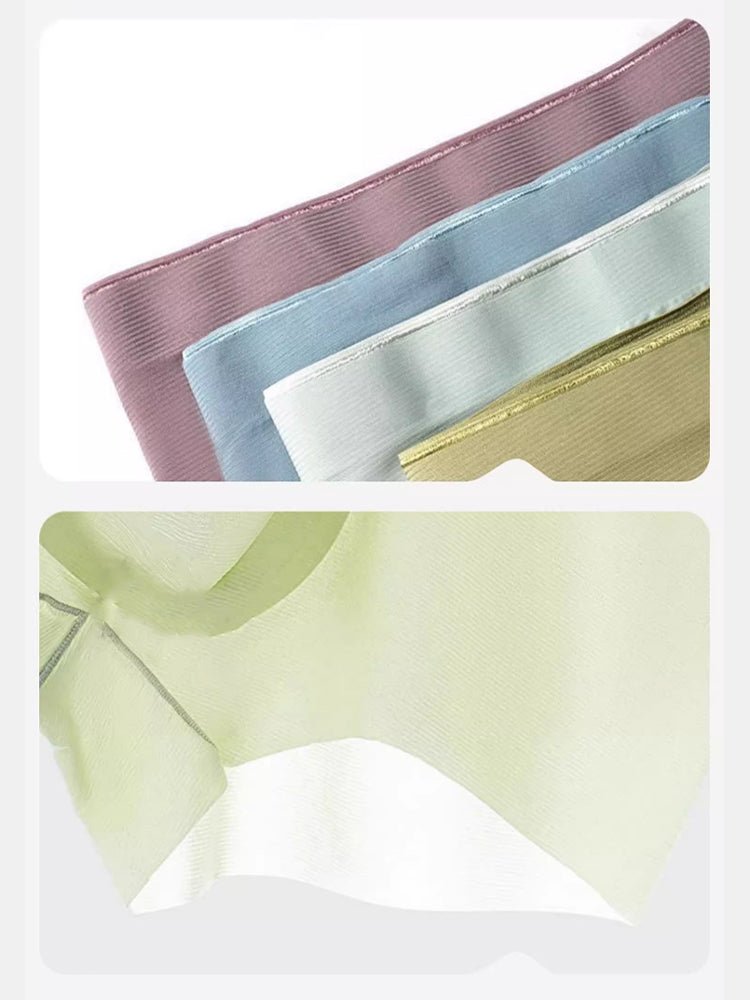 2 Pack Men's Ultra-Thin Ice Silk Quick-Dry Trunks