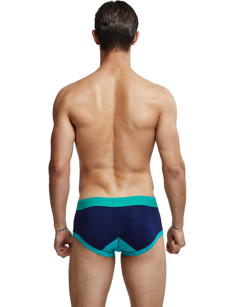 Men's Cartoon Low-rise Cotton Trunks