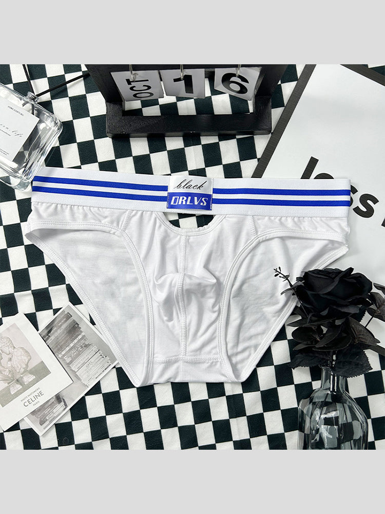 2 Pack Men's Low-Rise Breathable Modal briefs