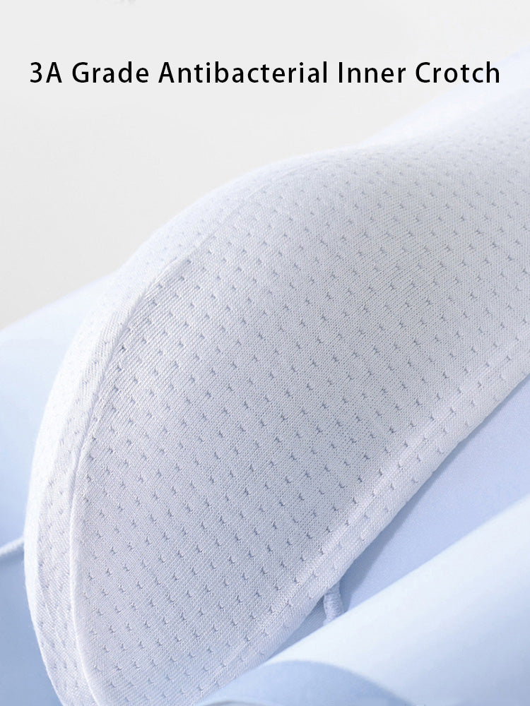 3 Pack Men's Ice Silk Gradient Quick-Dry Ultra-Thin Breathable Antibacterial Trunks