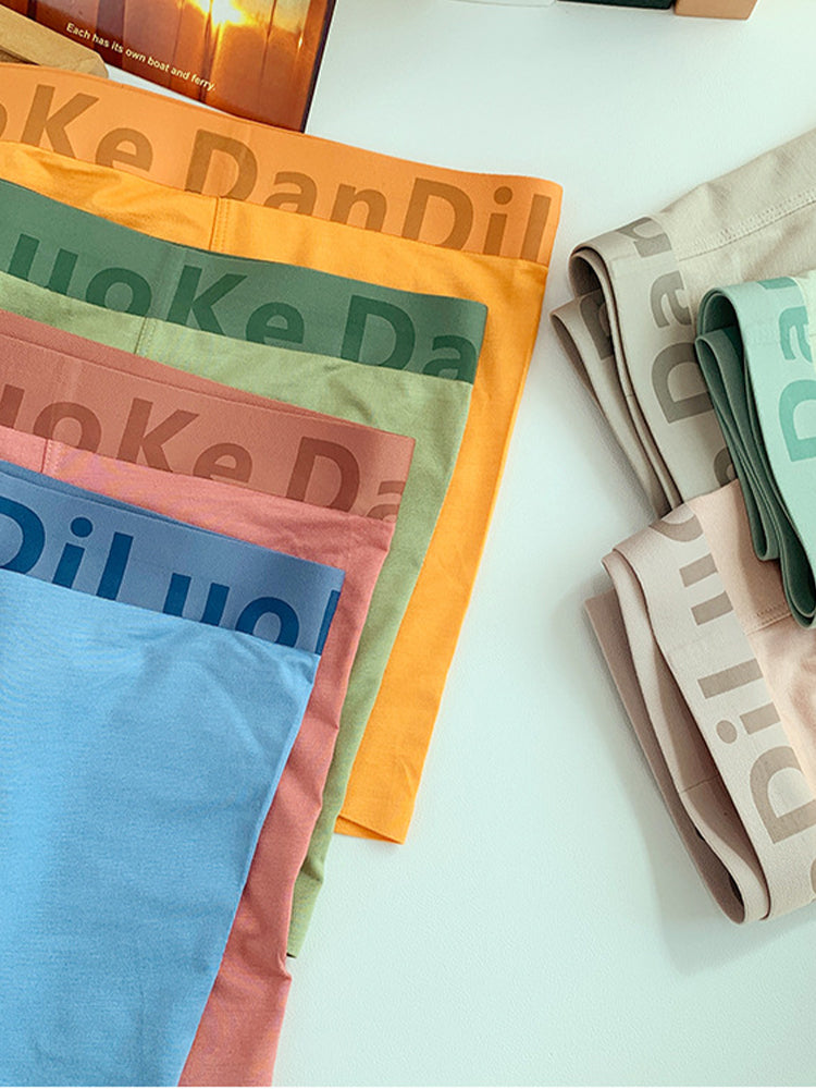 3 Pack Men's Antibacterial Seamless Boxer Briefs