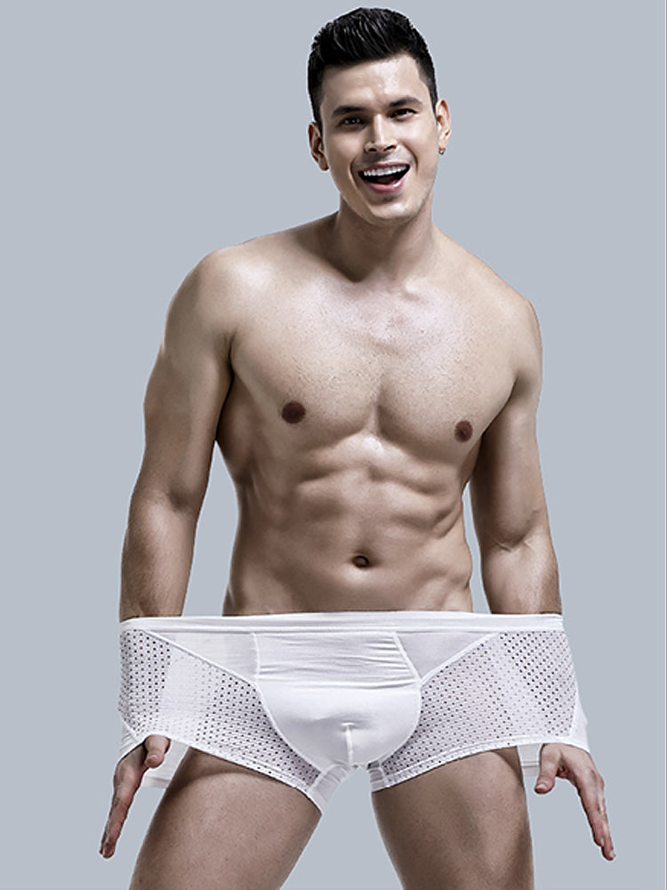 Men's Thin Breathable Mesh Trunks