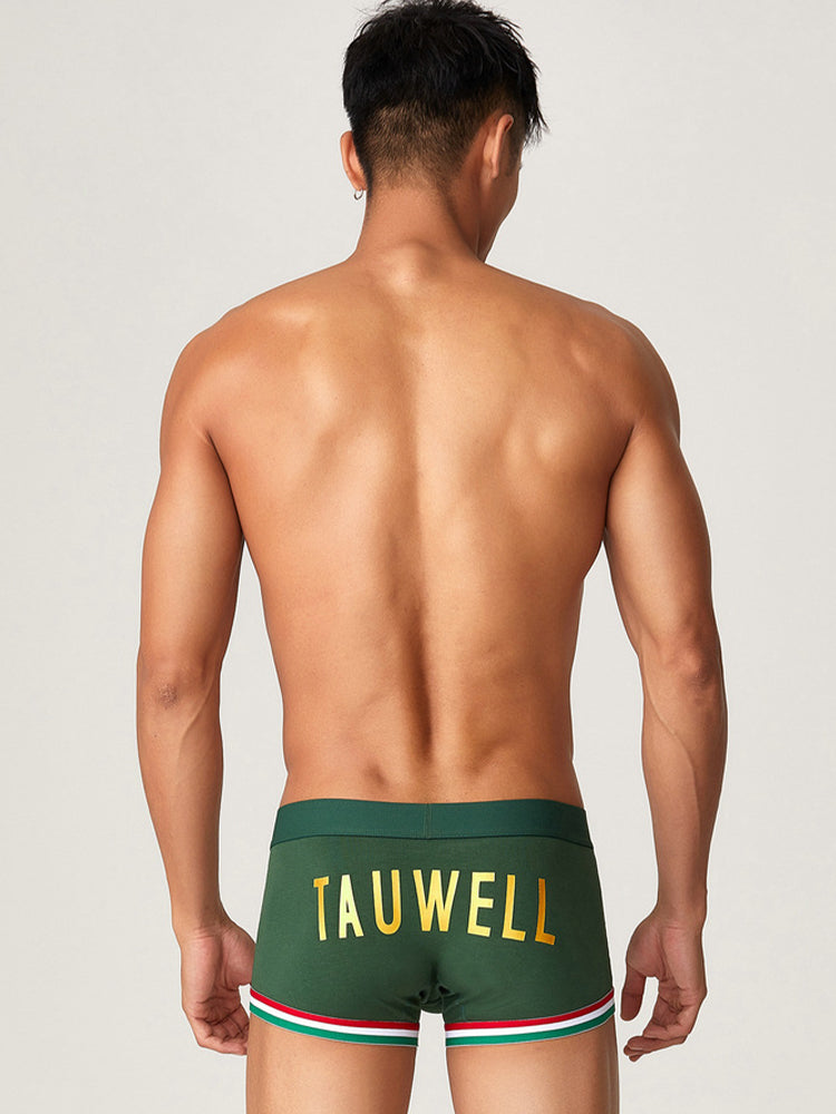 2 Pack Men's Low-Rise Cotton Boxer Briefs