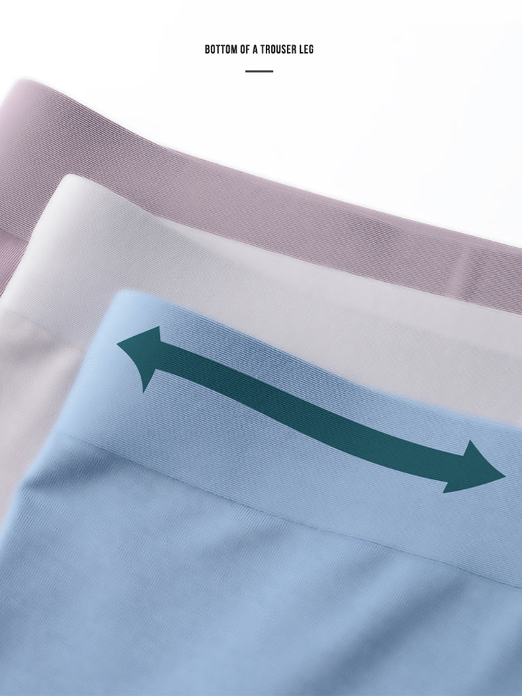 3 Pack Men's Separation Design Seamless Antibacterial Breathable Trunks