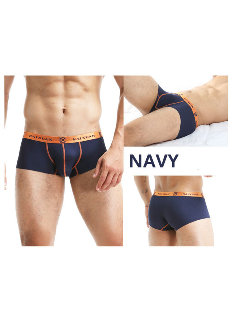2 Pack Men's Modal Simple Skin-Friendly Trunks