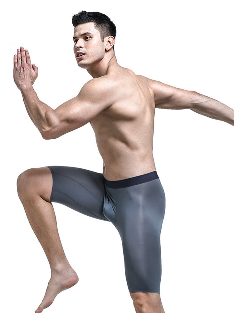 3 Pack Men's Anti-Chafing Seamless Running Briefs