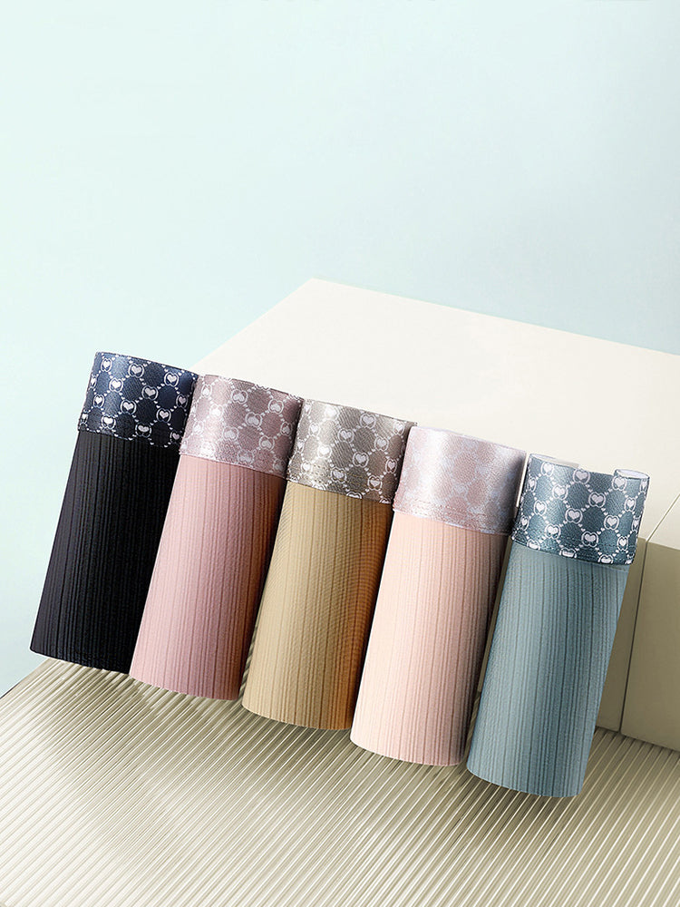 4 Pack Breathable Support Pouch Trunks For Men