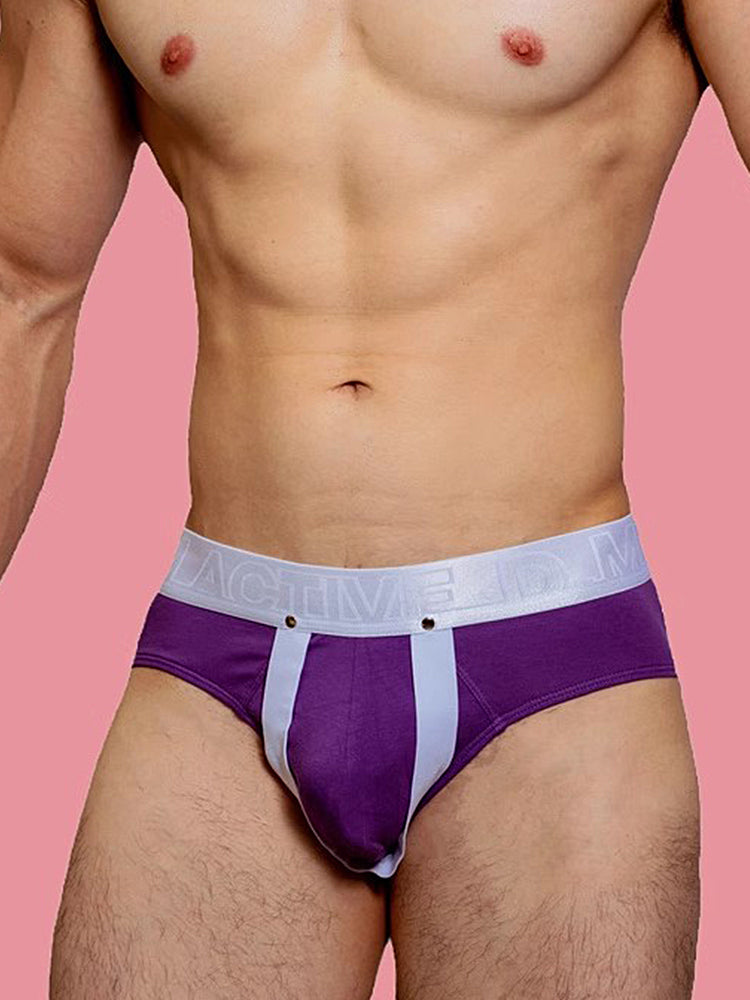 2 Pack Men's Contoured Pouch Classic Briefs