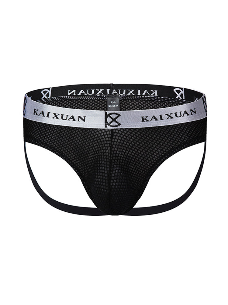 3 Pack Men's Soft Elastic Comfortable Breathable Low Waist Sexy Thong
