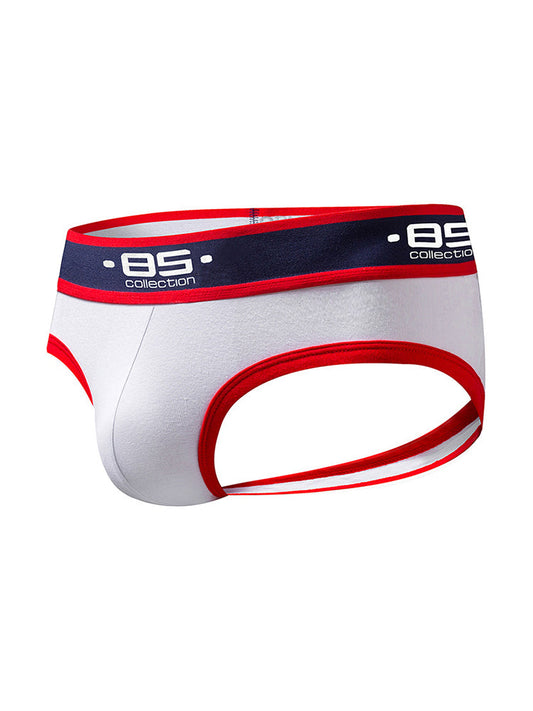 3 Pack Men's Low-Rise Open-Back Sexy Jockstraps