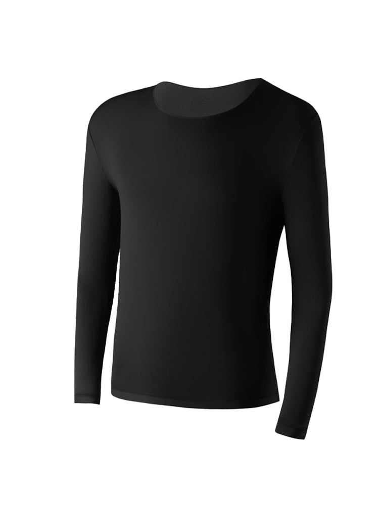 Men's Skin-Friendly Ultra-Thin High-Elastic Anti-Static Thermal Base Layer Tops & Bottoms