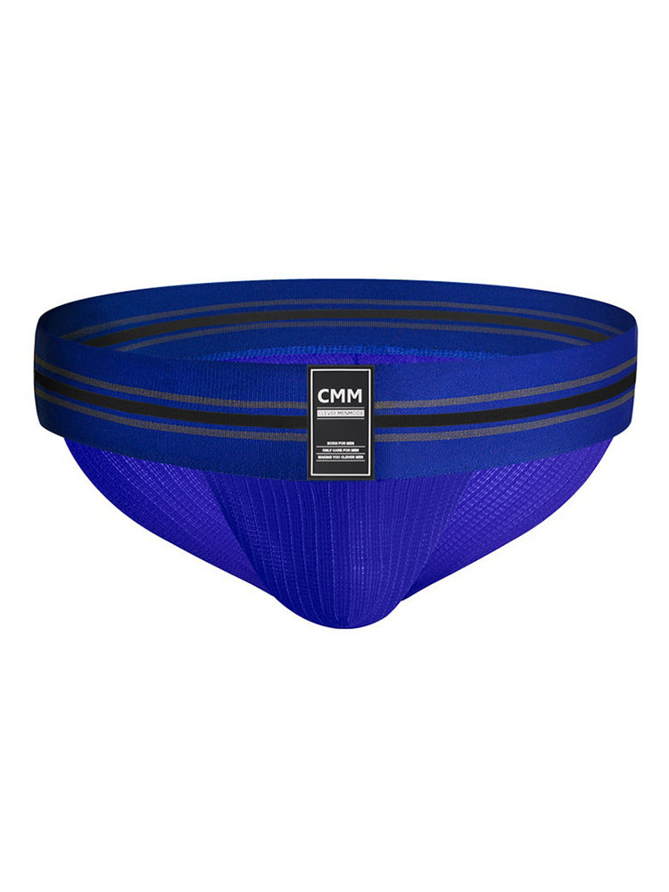 2 Pack Men's High-Stretch Rainbow Sports Comfort Bikini