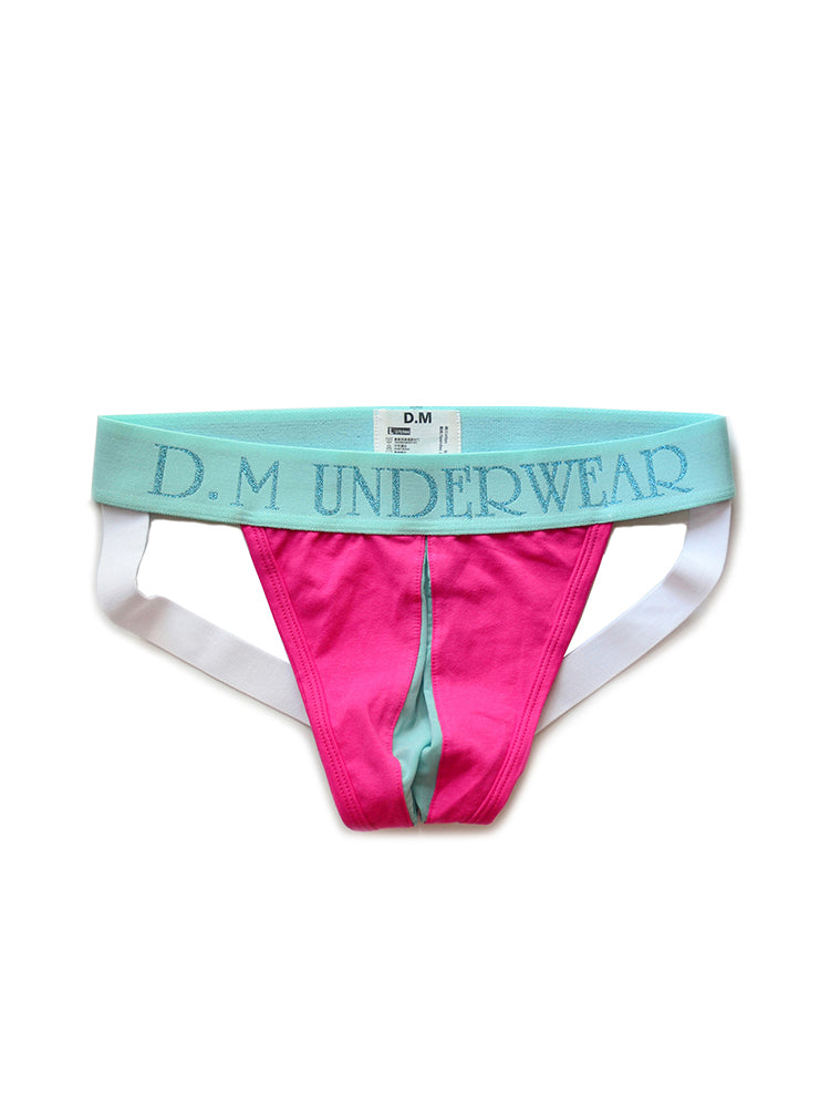 3 Pack Men's  Sexy Transparent Mesh Netted Jockstrap