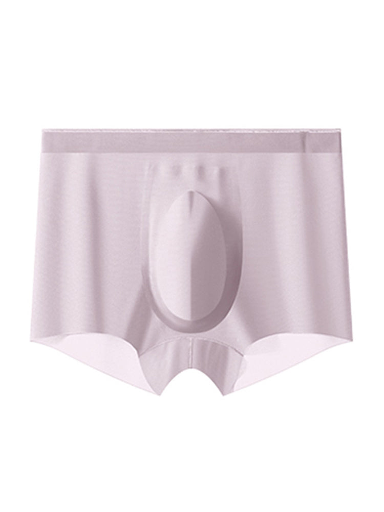 2 Pack Men's Ultra-Thin Ice Silk Quick-Dry Trunks