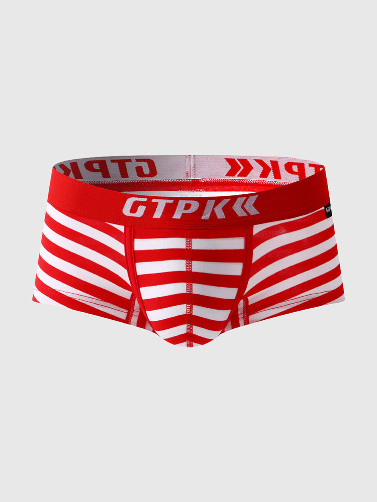 3 Pack Men's Sexy Breathable Fitness Trunks