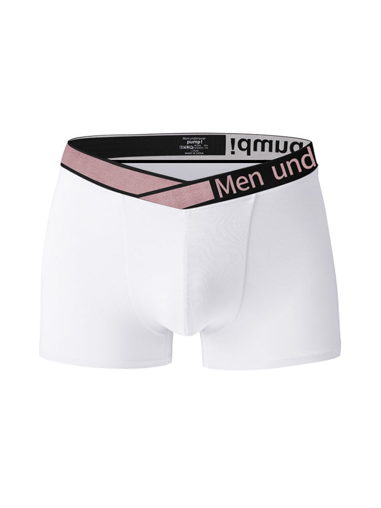 2 Pack Men's Modal Breathable U-Pouch Trunks