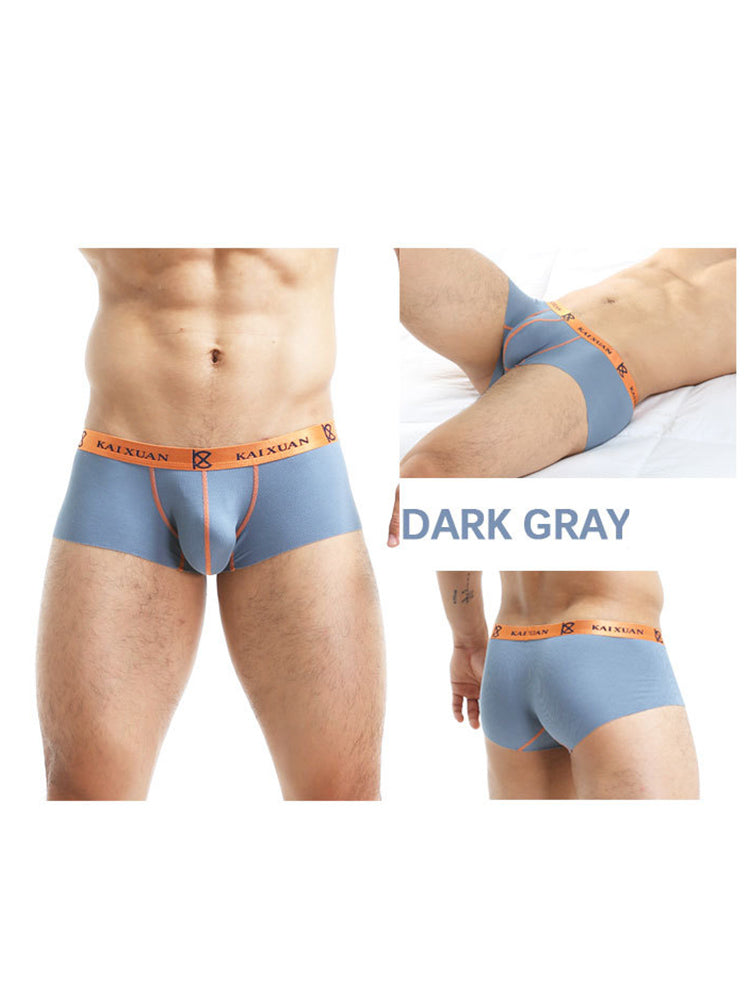 2 Pack Men's Modal Simple Skin-Friendly Trunks