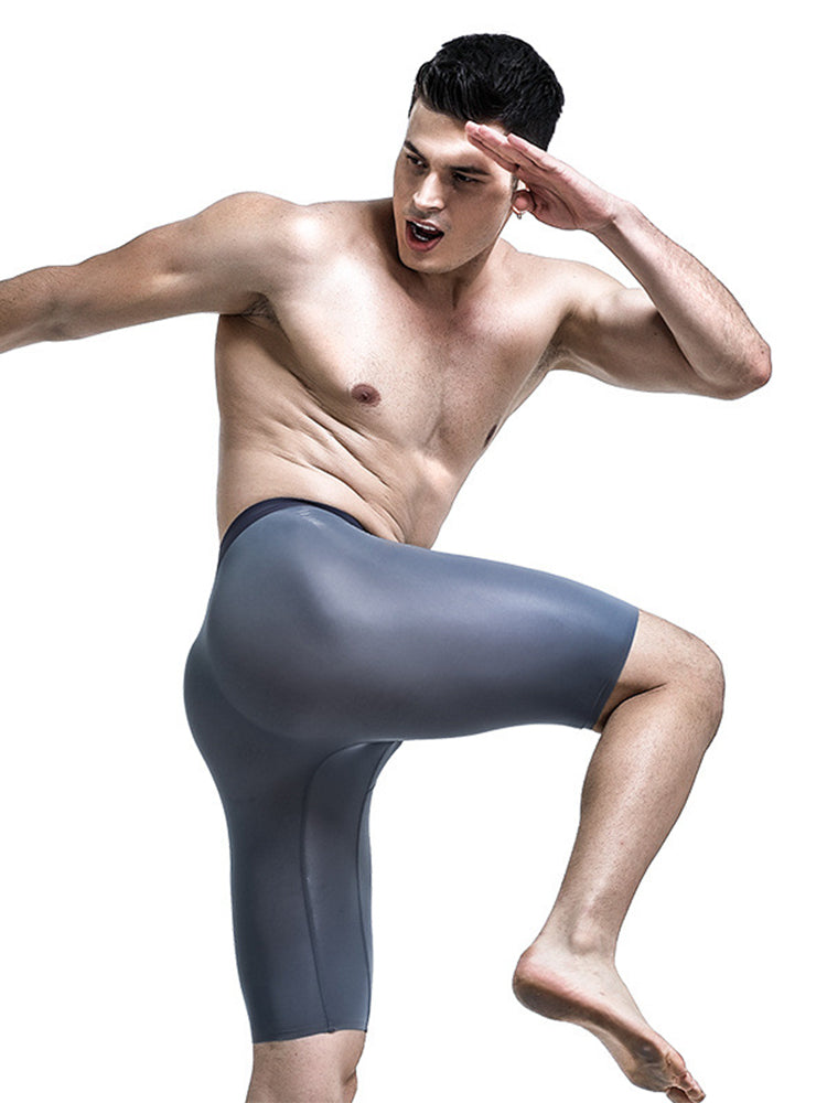 3 Pack Men's Anti-Chafing Seamless Running Briefs