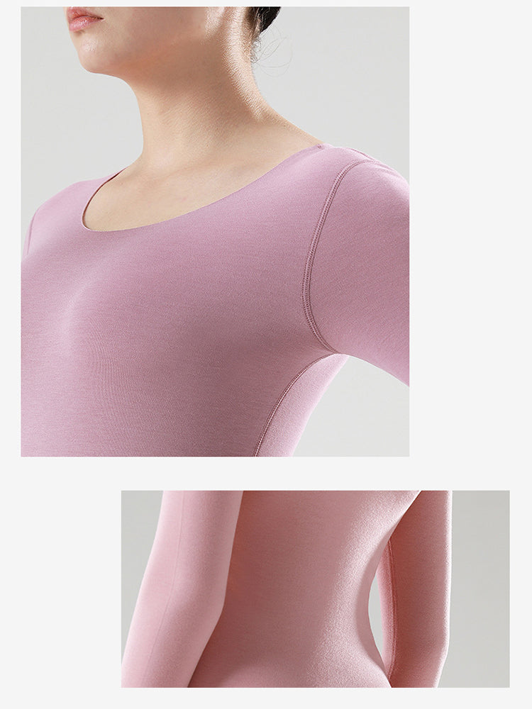 Men's Soft Seamless Thermal Sets With Fly