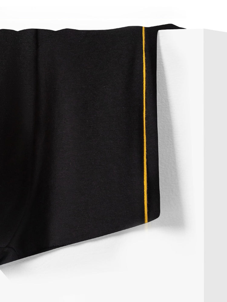 Men's Contrast Color Striped Modal Trunks