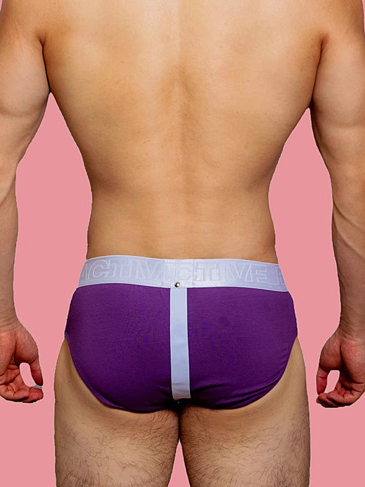 2 Pack Men's Contoured Pouch Classic Briefs