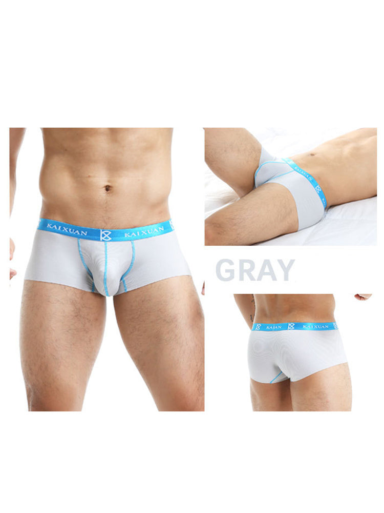 2 Pack Men's Modal Simple Skin-Friendly Trunks